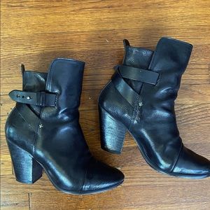 Rag @ Bone black booties